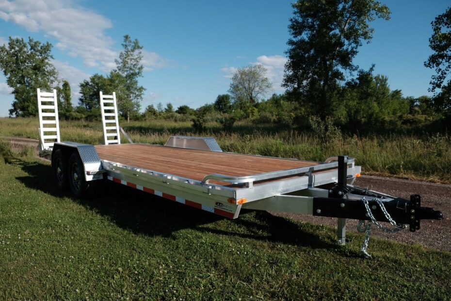 Medium Heavy Duty Equipment Trailers Aluminum Open Trailers