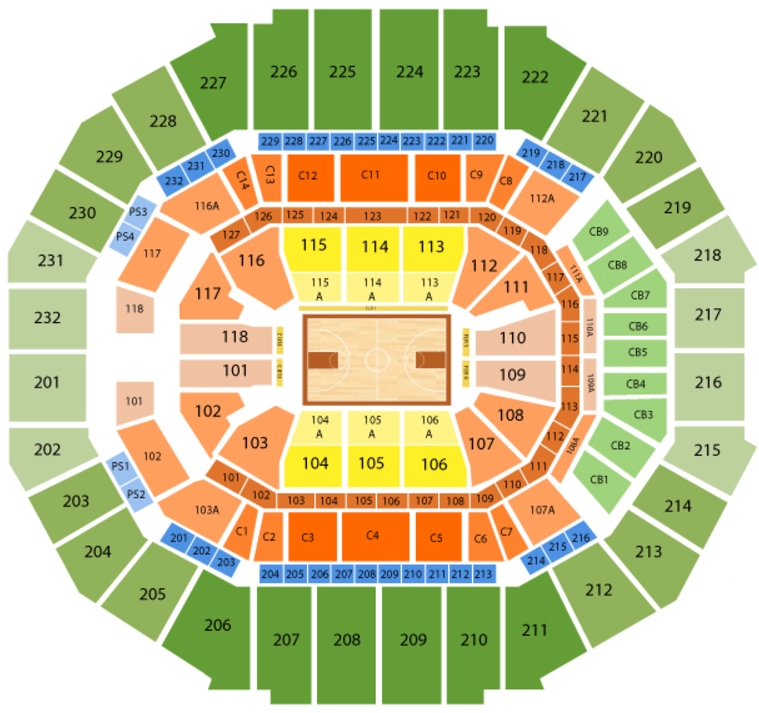 Memphis Grizzlies FedExForum Guide Basketball Tripper