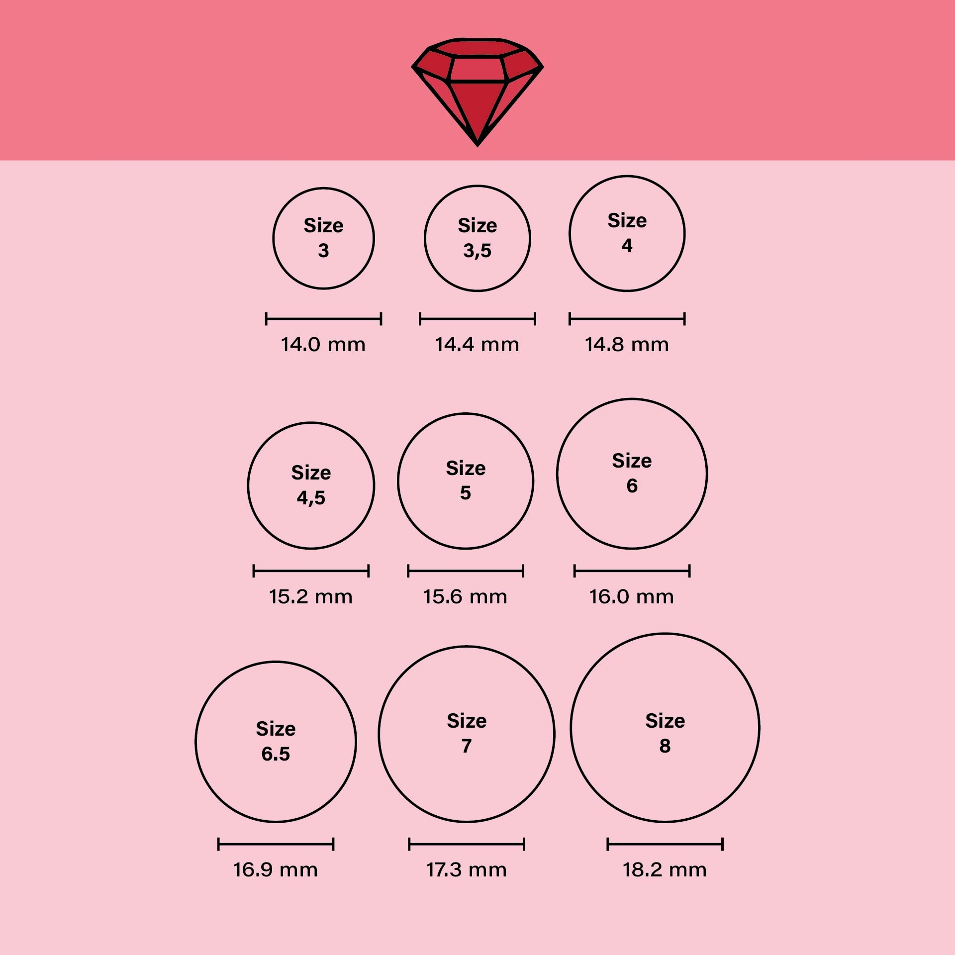 free ring size chart printable free ring size chart printable
