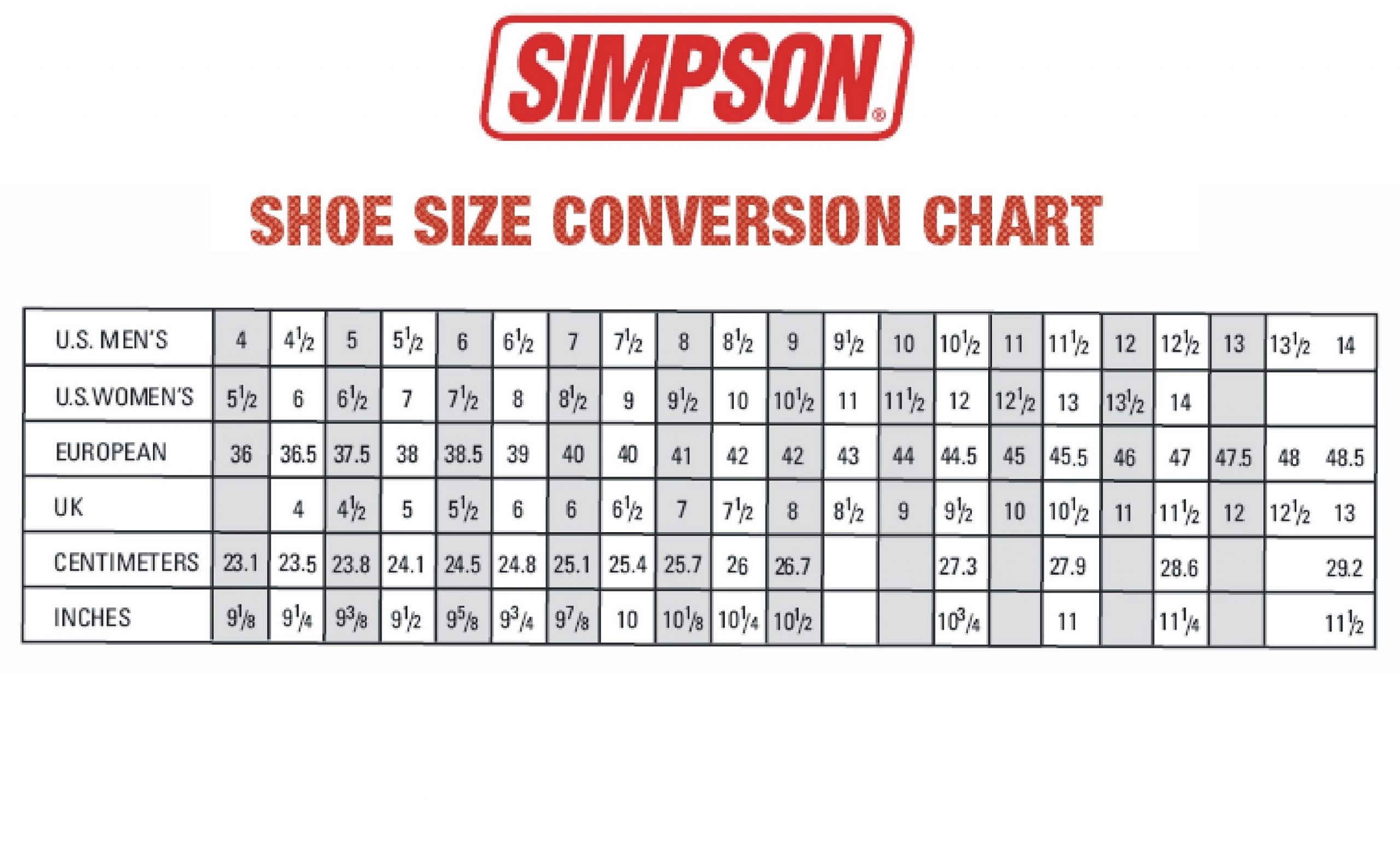Men s Shoe Size Chart And Conversion 101 Activity Men s Shoe Size Chart And Conversion 101 Activity