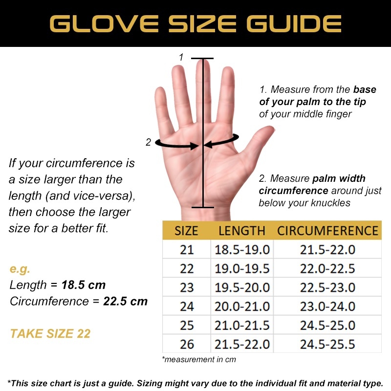 Mens Golf Glove Size Chart Portal posgradount edu pe