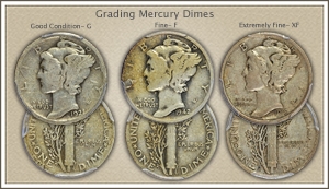 Mercury Dime Values Are Moderate To High