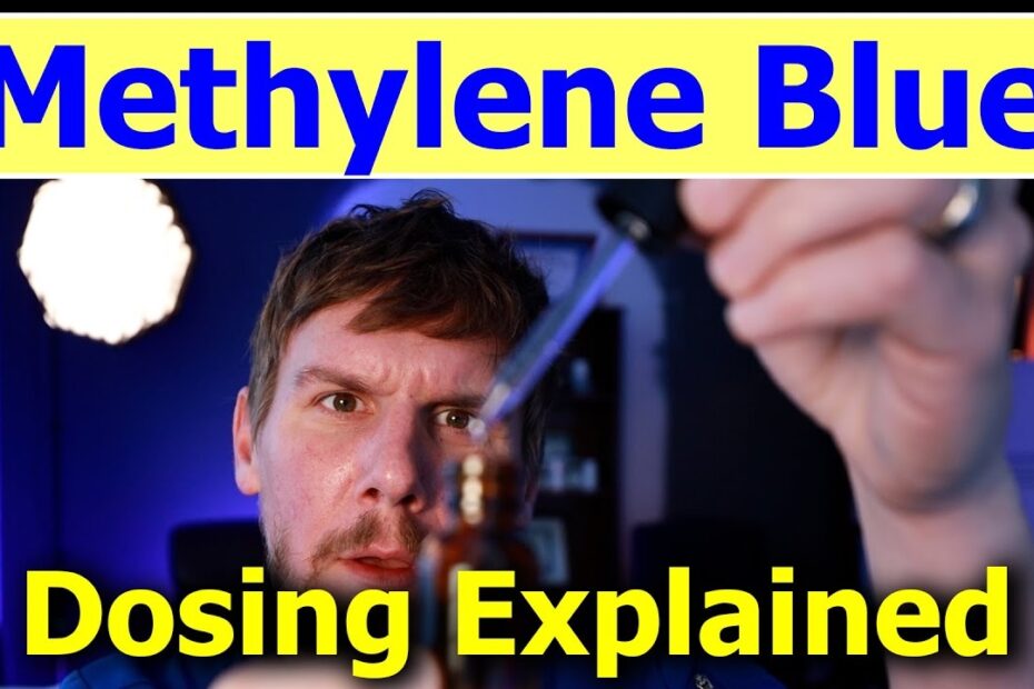 Methylene Blue Dosing Expert Pharmacist Dr Newville YouTube