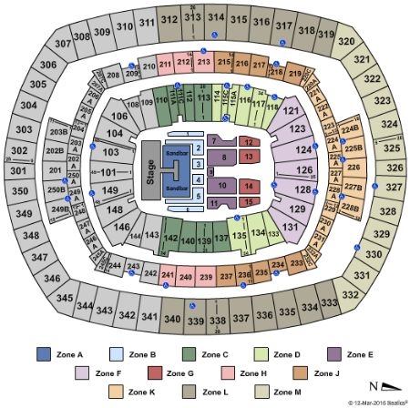 Metlife Stadium East Rutherford Nj Seating Chart Ponasa