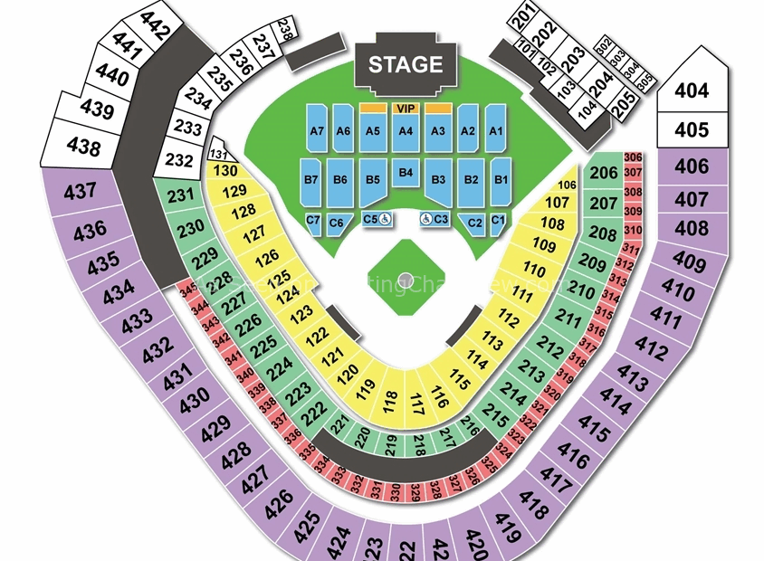 Miller Park Milwaukee WI Seating Chart View