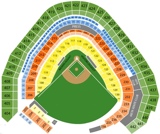 Milwaukee Brewers Stadium Seating Chart