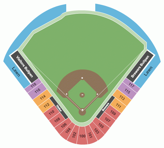 brewer stadium seating chart brewer stadium seating chart