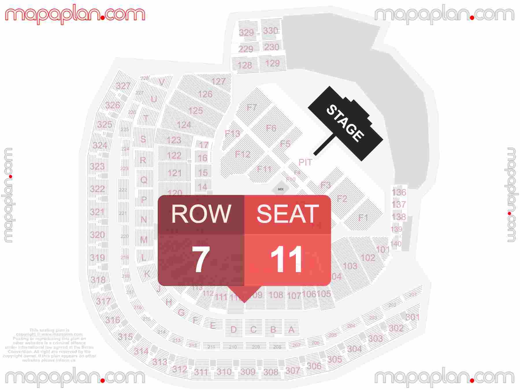 Minneapolis Target Field Detailed Interactive Seating Chart With Seat Minneapolis Target Field Detailed Interactive Seating Chart With Seat