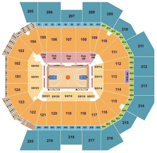 Moody Center ATX Seating Chart For All Events