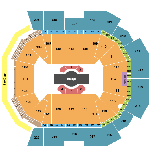 Moody Center ATX Tickets Seating Chart Event Tickets Center