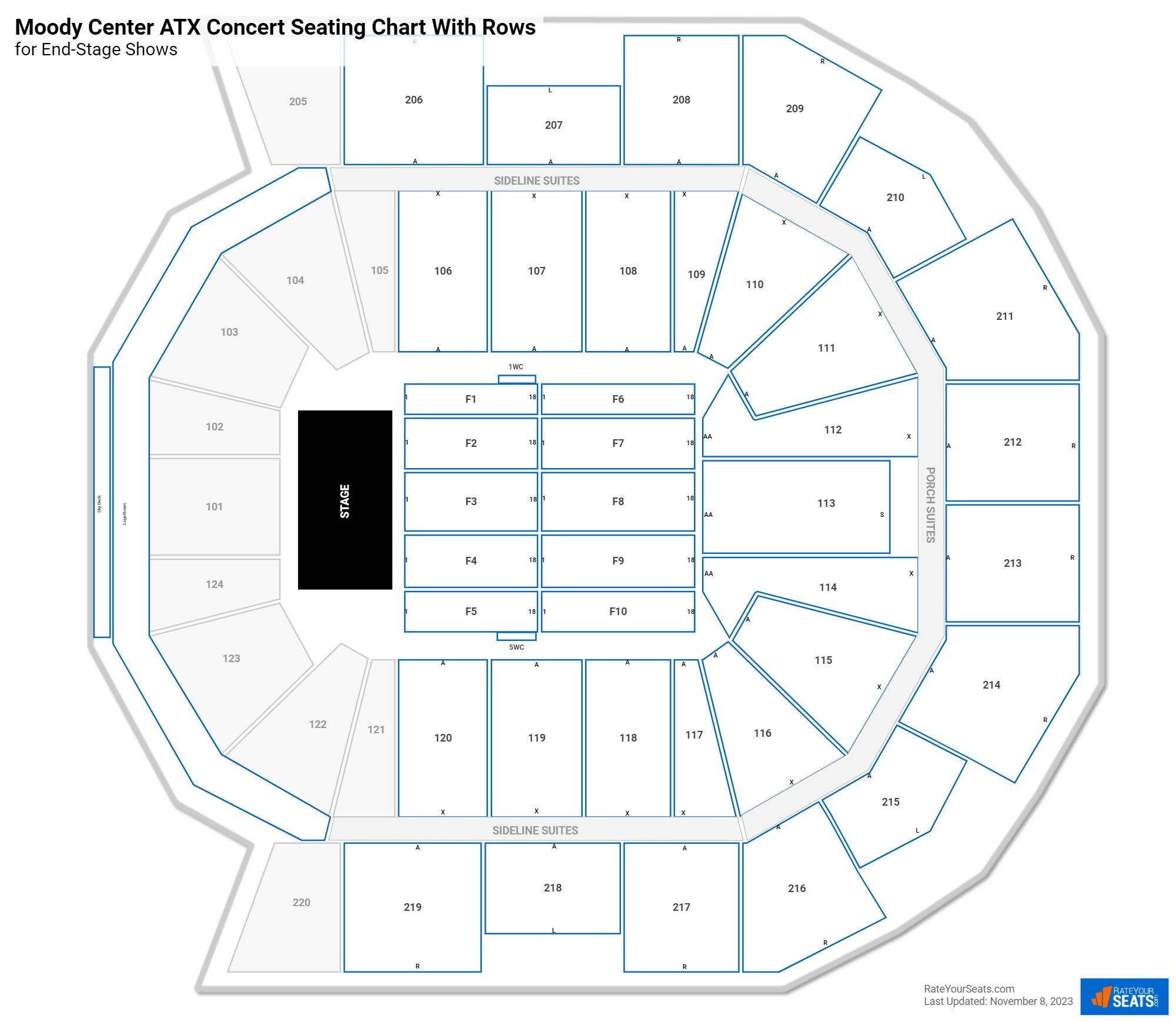 Moody Center Austin Seating Chart