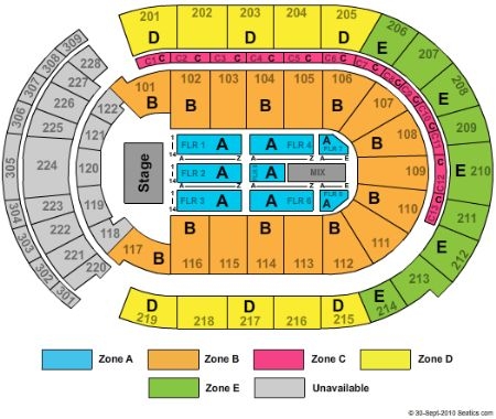 Nationwide Arena Columbus Ohio Seating Chart Ponasa