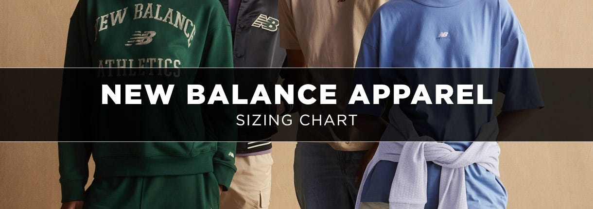 New Balance Apparel Size Chart Guide Find The Perfect Fit New Balance Apparel Size Chart Guide Find The Perfect Fit