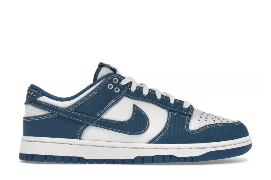 Nike Dunk Low Industrial Blue Sashiko DV0834 101 Sneaker Baker