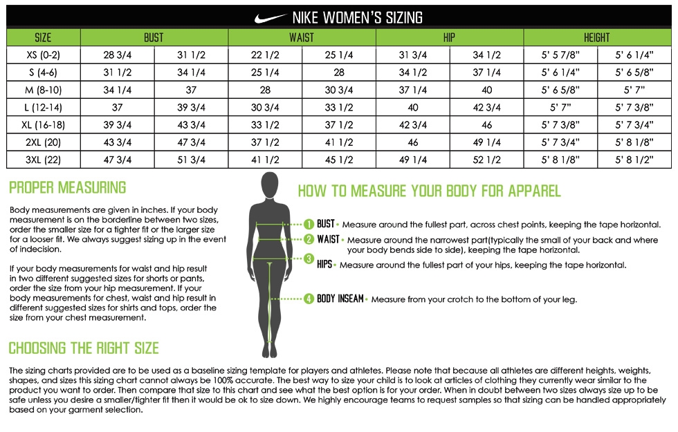 Nike Mens Shorts Size Guide At Jerry Magnuson Blog