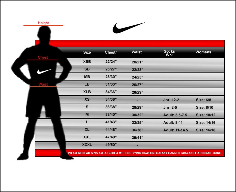 nike socks size chart nike socks size chart