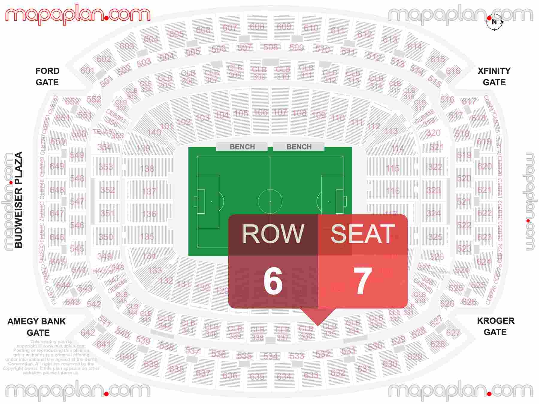 Nrg Stadium Seating Map Nrg Stadium Seating Map