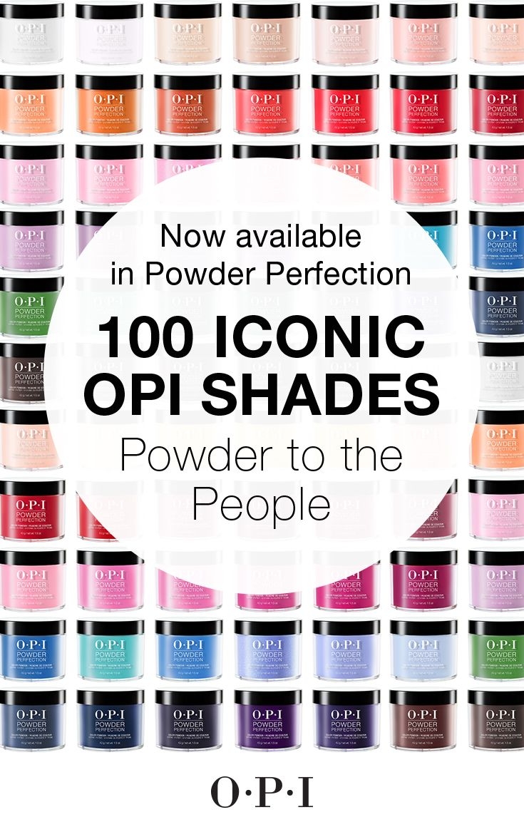 Opi Dip Powder Color Chart Opi Dip Powder Color Chart