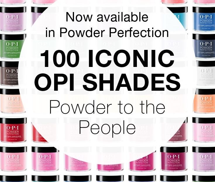 Opi Dip Powder Color Chart