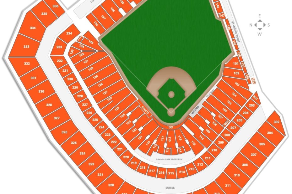 Oracle Park Seating Charts RateYourSeats