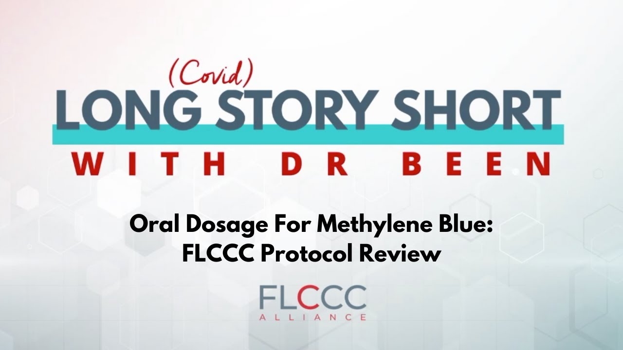 Oral Dosage For Methylene Blue FLCCC Protocol Review YouTube