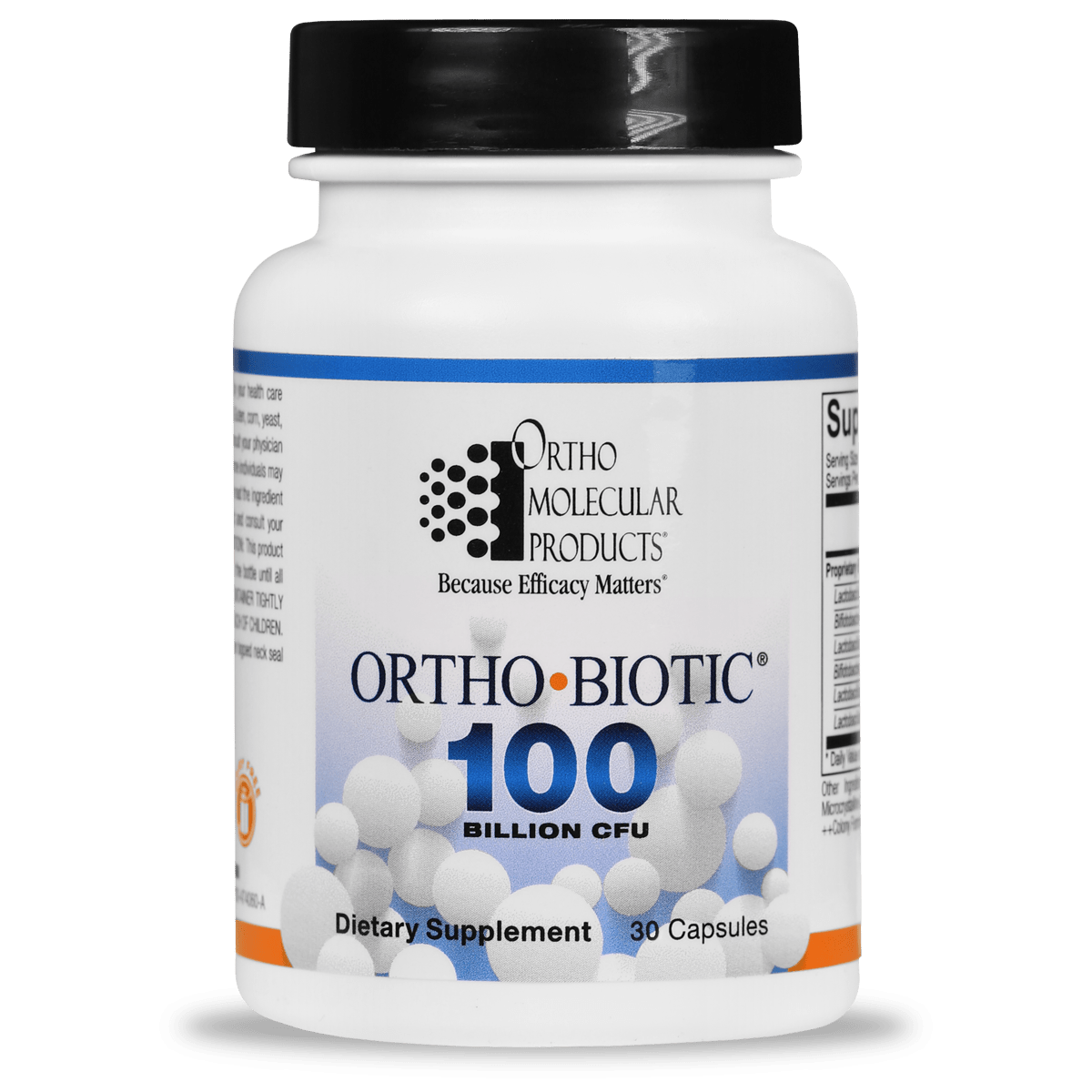 Ortho Biotic 100 Billion CFU By Ortho Molecular 30 Capsules
