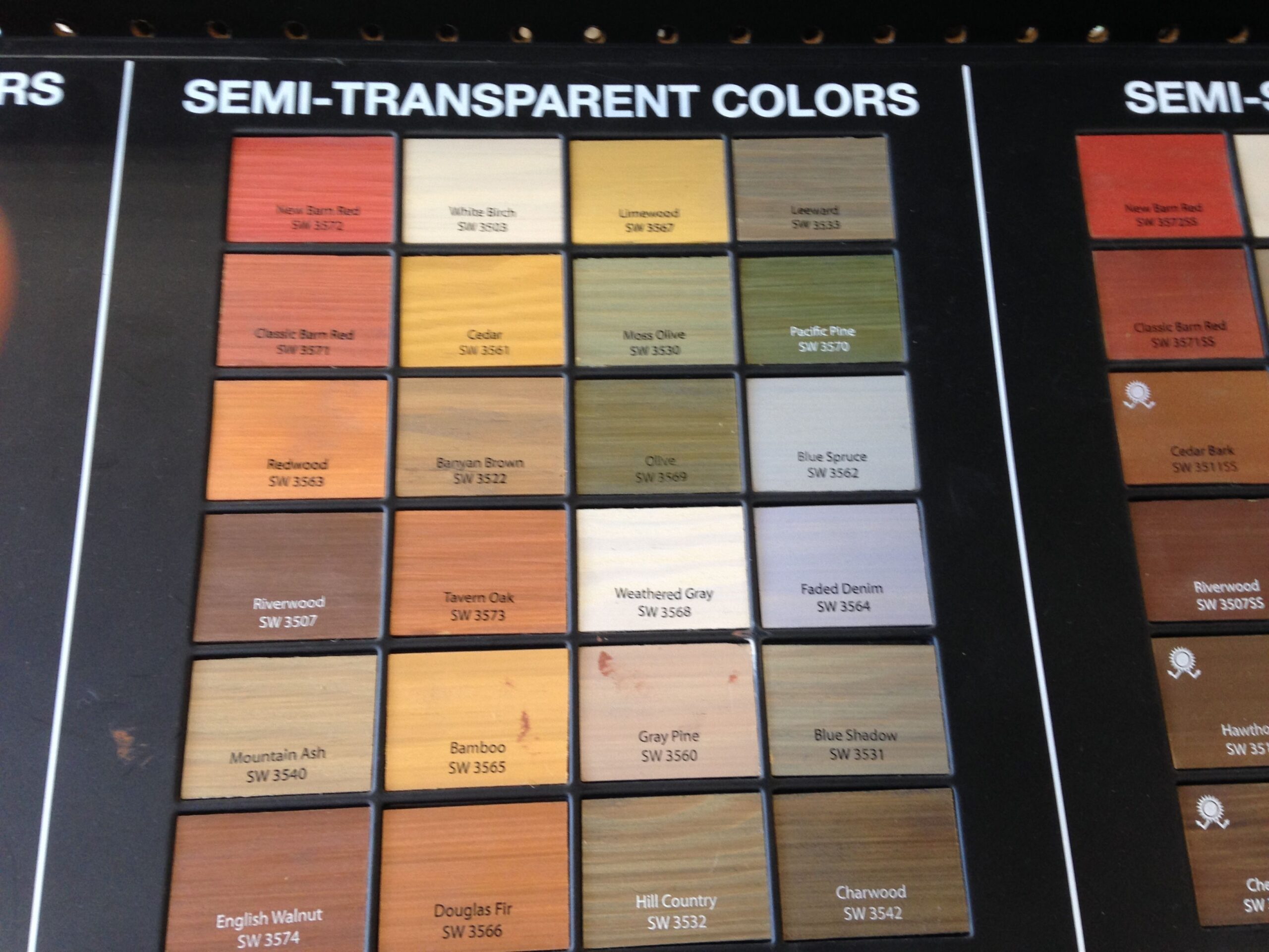 Osha Industrial Color Chart Sherwin Williams