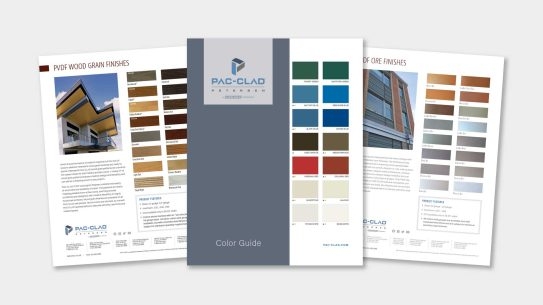 PAC CLAD Color Guide Metal Wall Panel Roof System Colors
