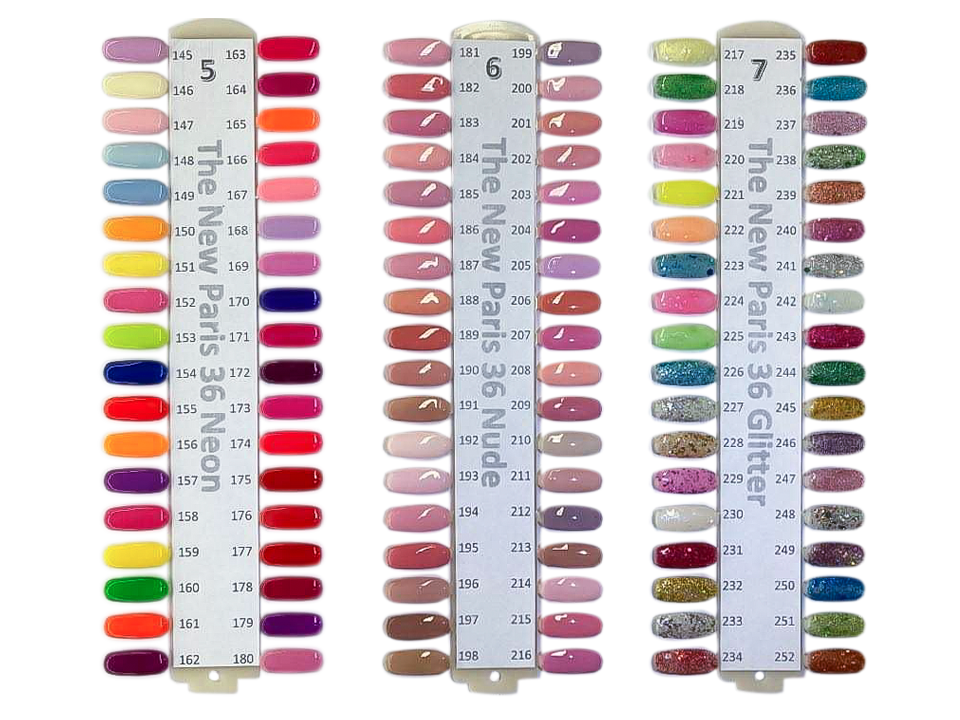 Paris Dipping Powder Whole Line 252 Colors Paris Matching 3 In 1