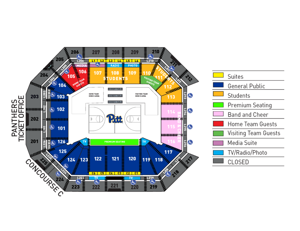 Petersen Events Center Seating Map 2025 Dates Leah Nettle