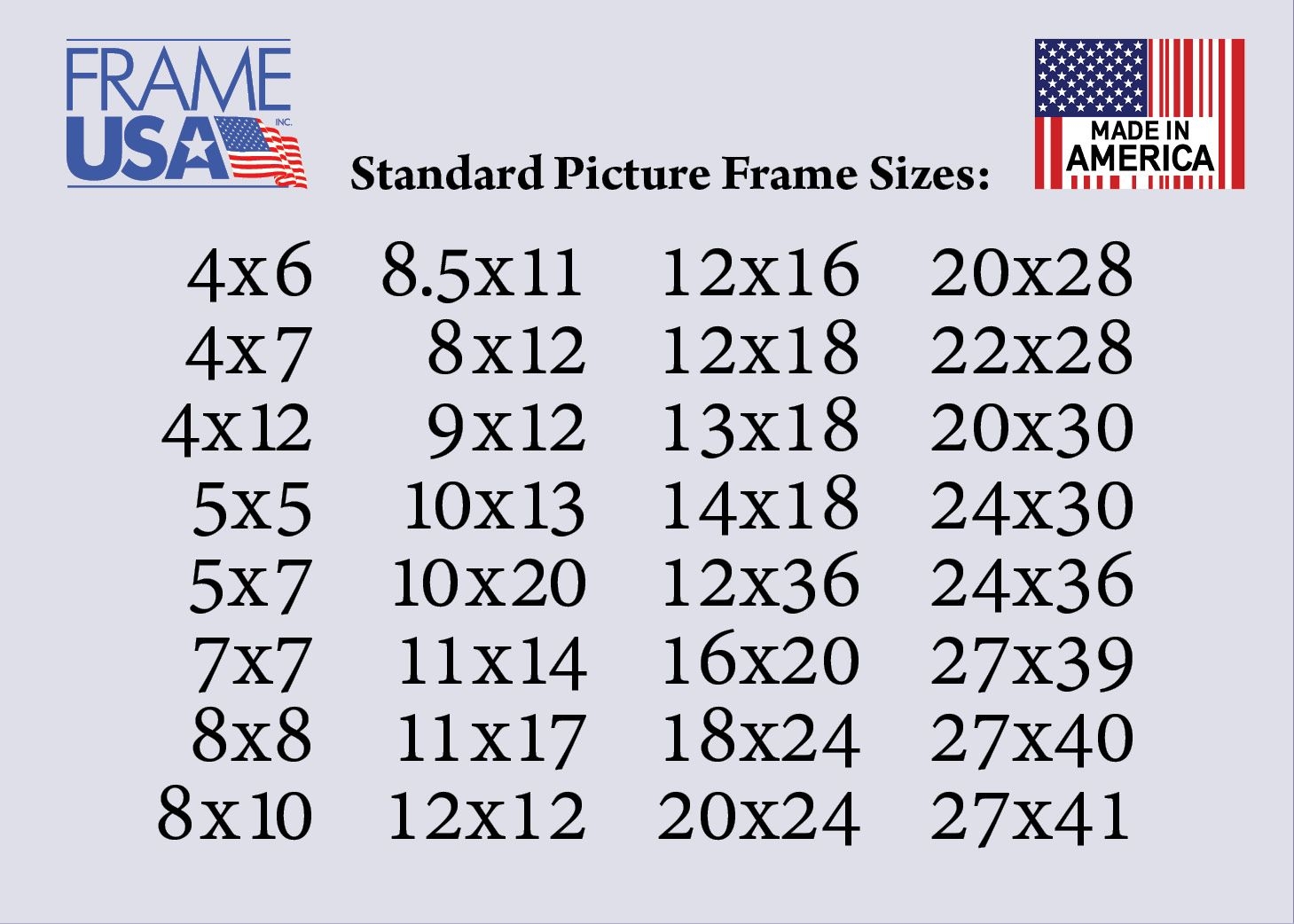 Picture Frames Sizes Chart How To Properly Measure A Picture