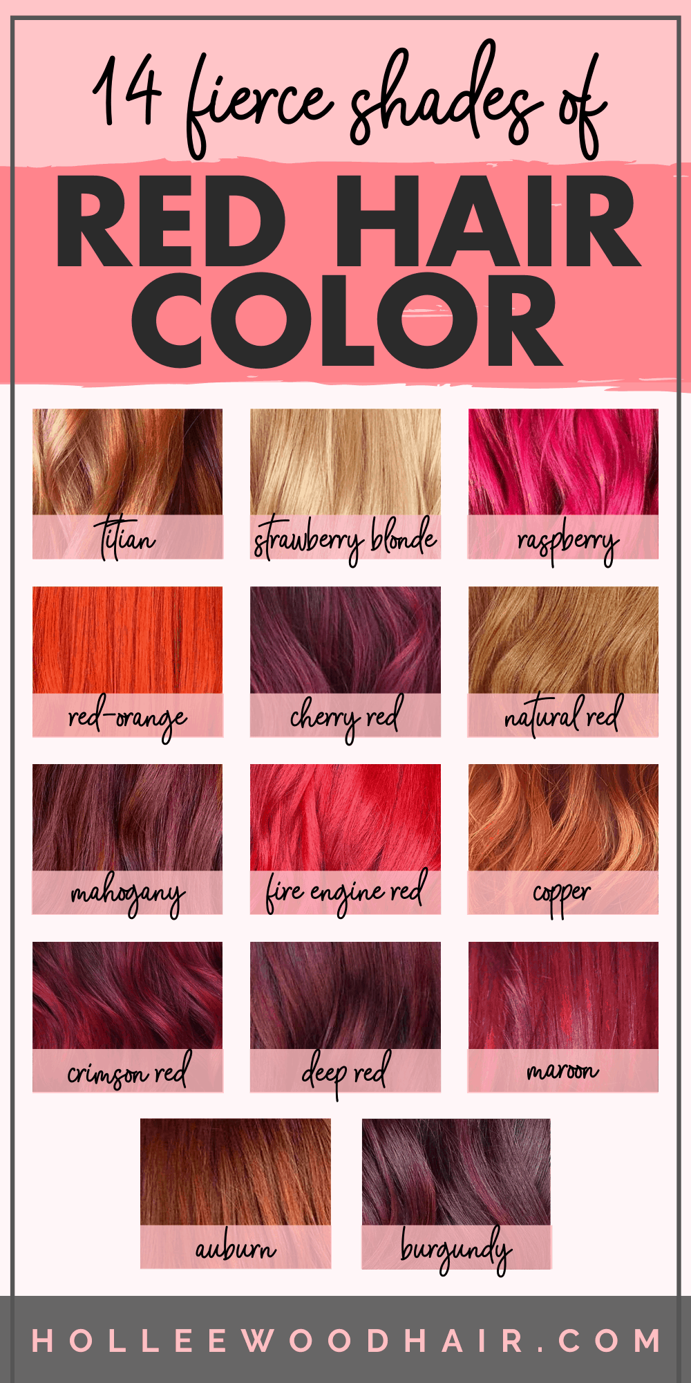 Pin Di Red Hair Color Ideas