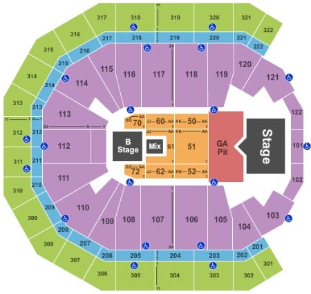 Pinnacle Bank Arena Tickets And Pinnacle Bank Arena Seating Chart Buy 