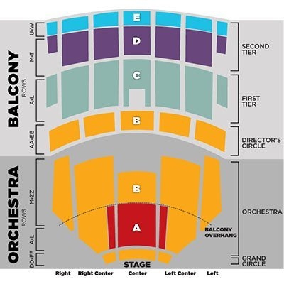 Pittsburgh Benedum Seating Chart Ponasa
