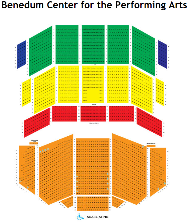Pittsburgh Benedum Seating Chart Ponasa