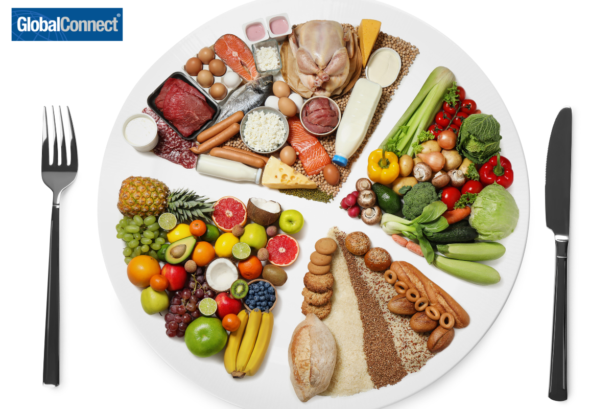 Plate Of Healthy Food