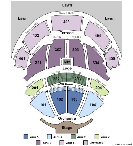 PNC Bank Arts Center Tickets And PNC Bank Arts Center Seating Chart 