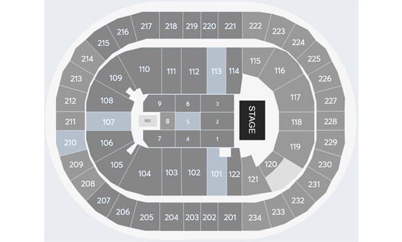 Ppg Arena Seating Chart With Seat Numbers Cabinets Matttroy