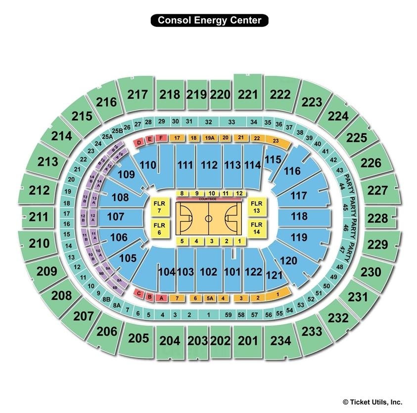 Ppg Paints Arena Seating Chart For Concerts At Caleb Brownbill Blog