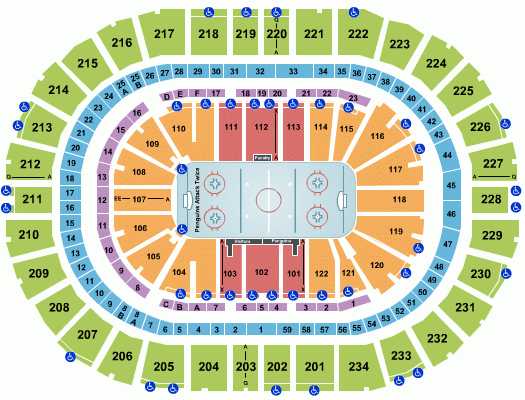 ppg seating chart