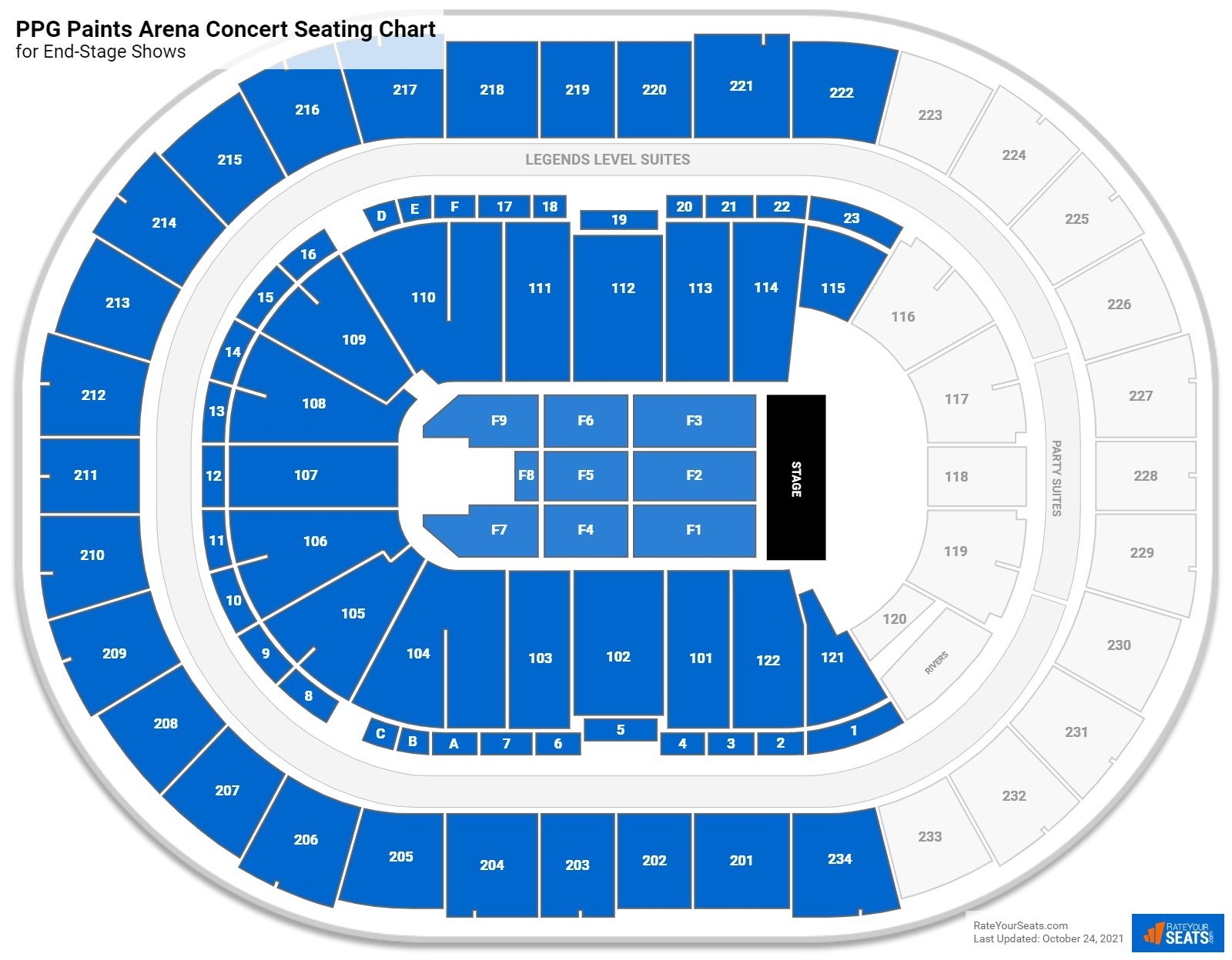PPG Paints Arena Seating Charts RateYourSeats