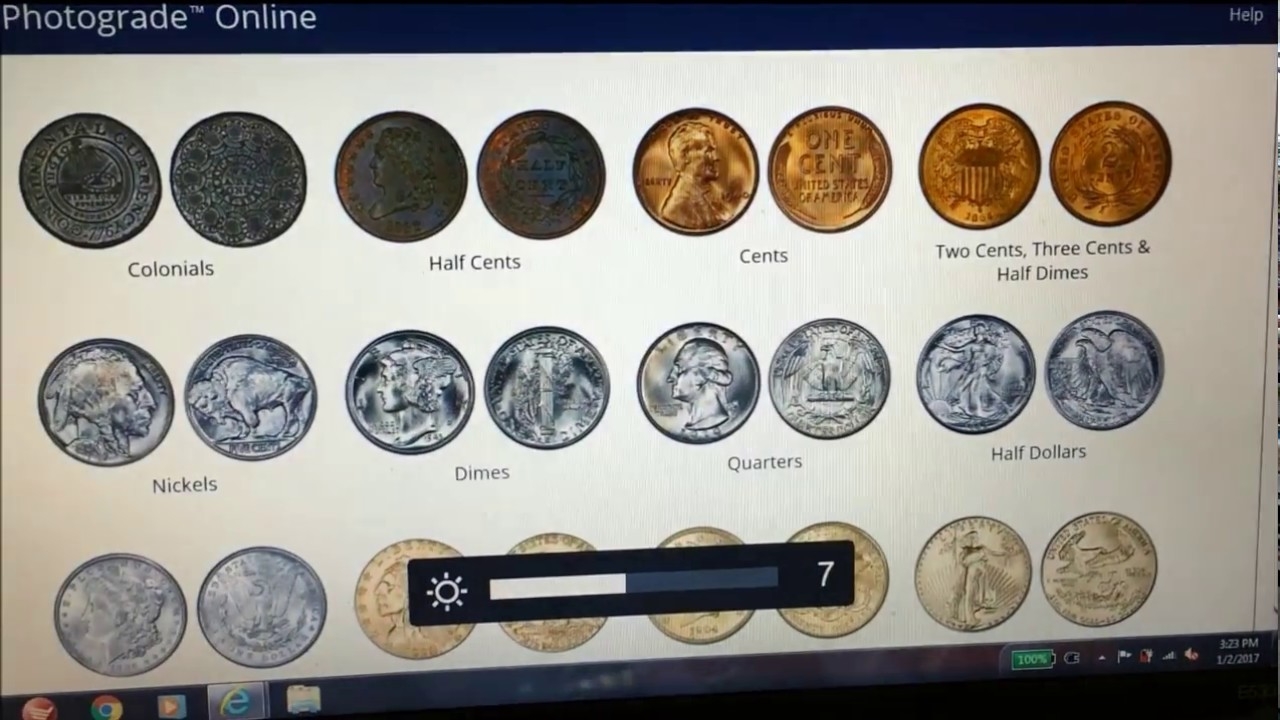 Printable Coin Grading Chart Free Easy Returns On Millions Of Items 