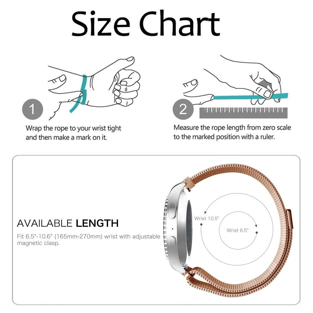 Printable Watch Band Size Chart Google Calendar Alternatives