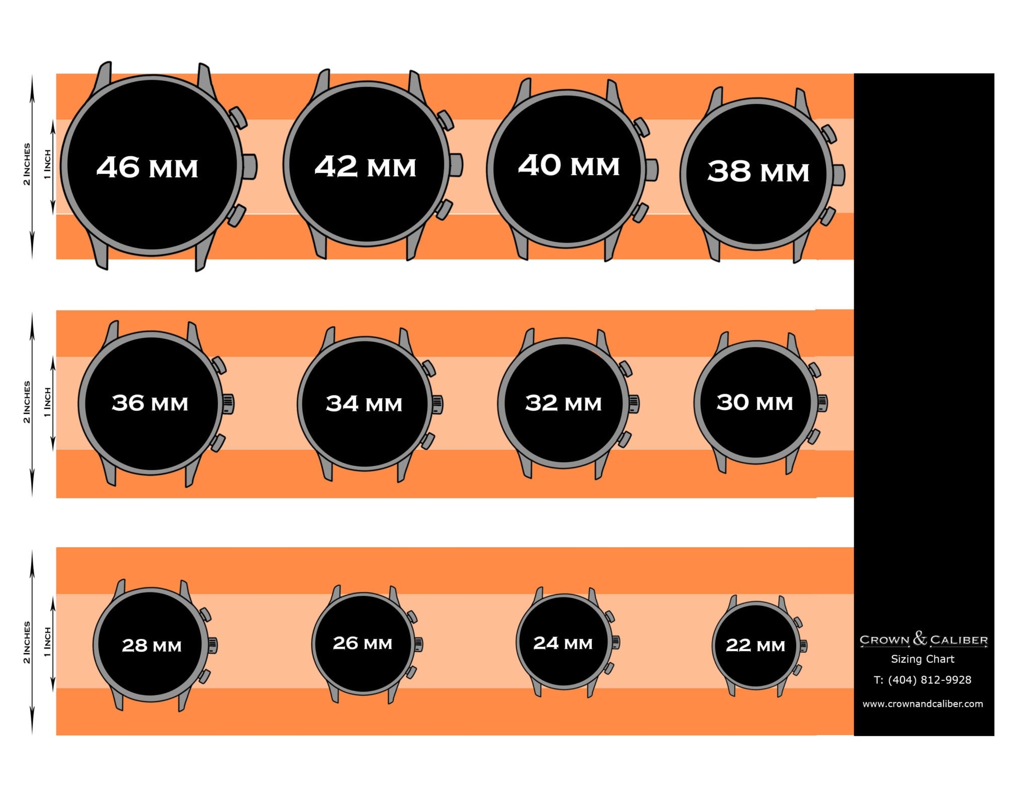 Printable Watch Band Size Chart The 39 long 39 Version 11 Generally Fits Printable Watch Band Size Chart The 39 long 39 Version 11 Generally Fits