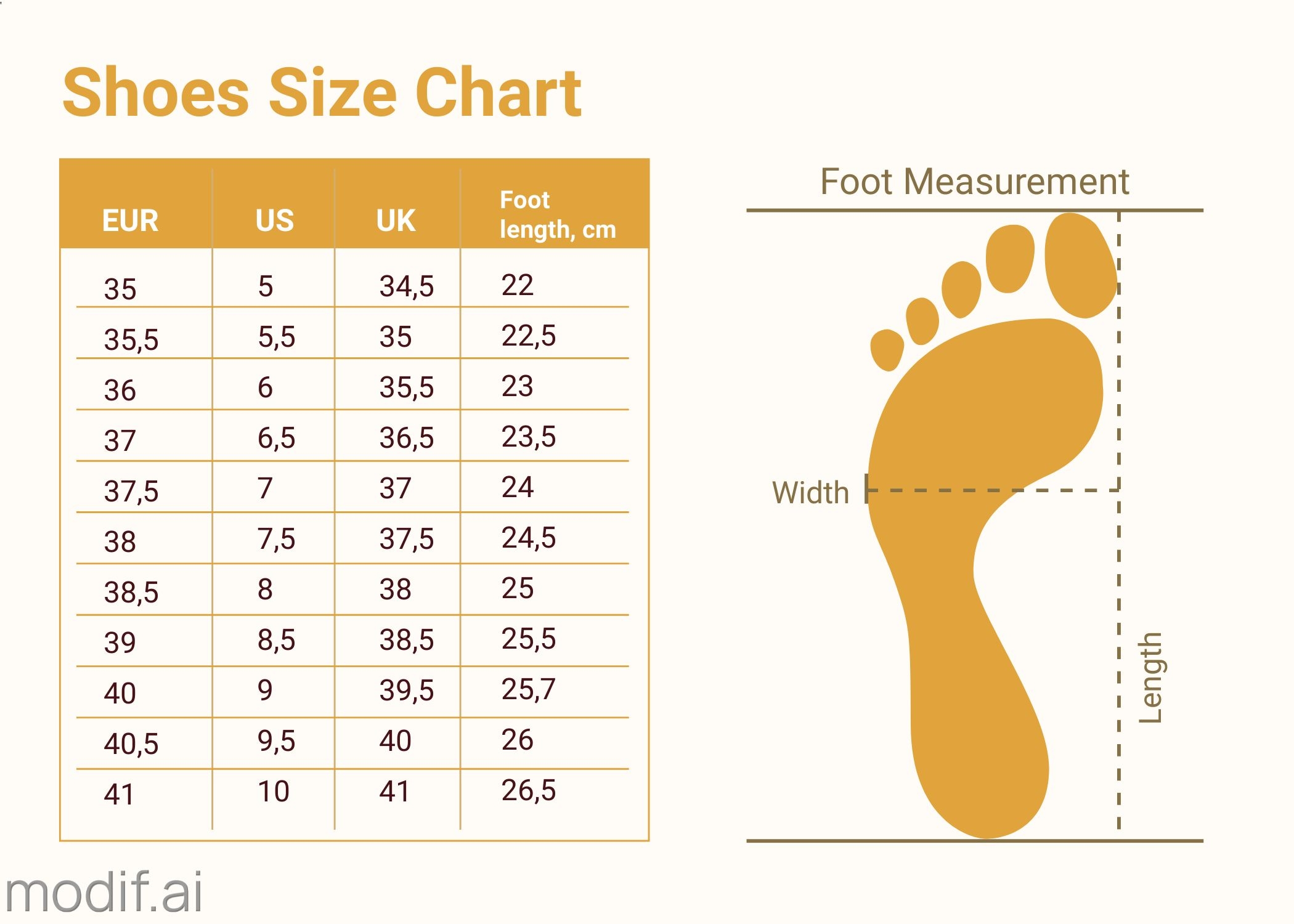 Printable Women 39 s Shoe Size Chart Fanny Printable