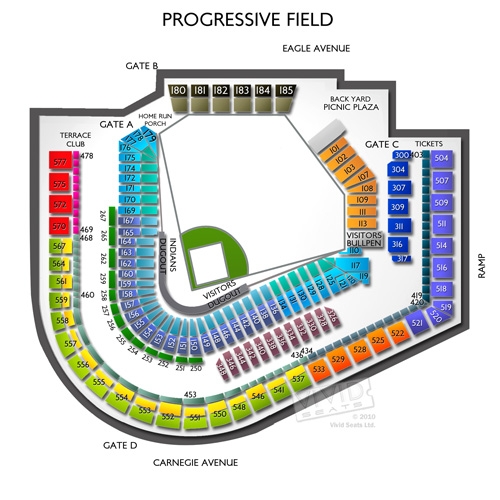 Progressive Field Event Information Tickets And Seating Charts To 