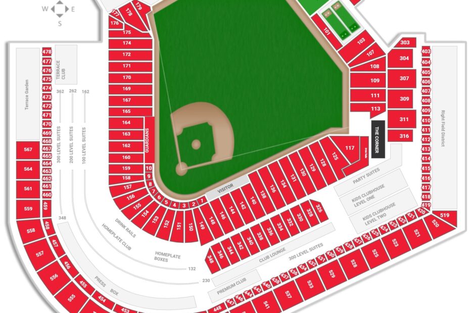 Progressive Field Seating Chart RateYourSeats