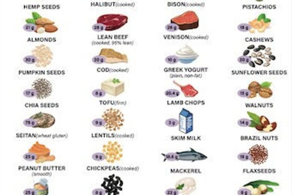 Protein Rich Foods List