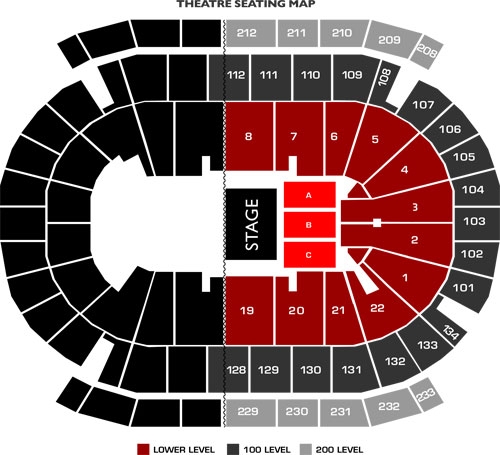 Prudential Center Newark New Jersey Seating Chart Seating Chart