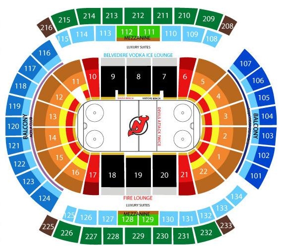 Prudential Center Newark NJ Seating Chart View Prudential Center Newark NJ Seating Chart View